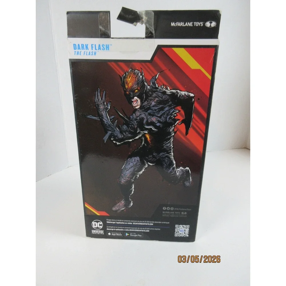 McFarlane DC Multiverse Dark Flash The Flash Movie Action Figure 7in 15526-6